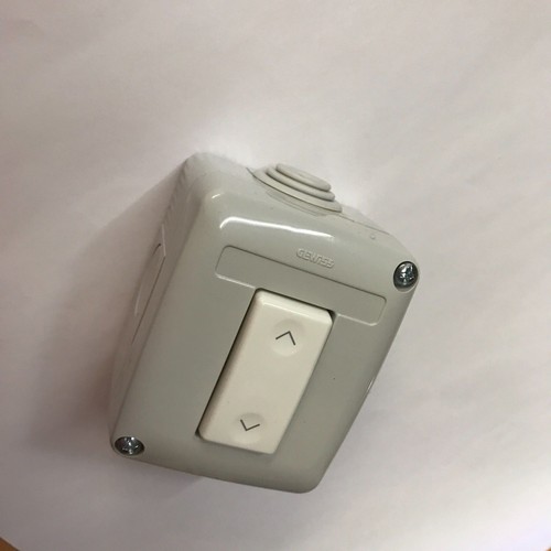 Roller shutter rocker switch - rocker,