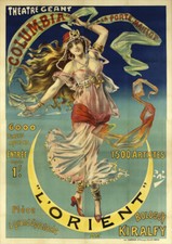 Art Nouveau | L'Orient | by Jean de Peleo | Vintage Poster | A1, A2, A3