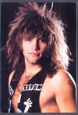 Modern Music Postcard: BON JOVI. Ref Edibas, pc314. Free UK p&p