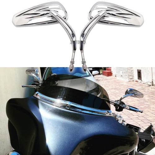 Chrome motorcycle rear view - rear,