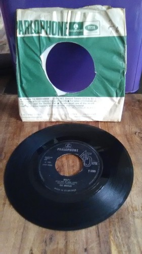 Beatles help vinyl single - beatles:,