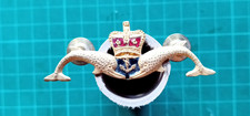 Royal Navy Submariner Double Dolphin Lapel Pin Badge