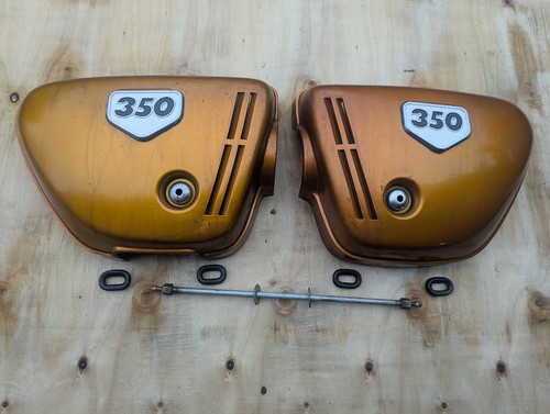 1971 honda cb350 left - left, right