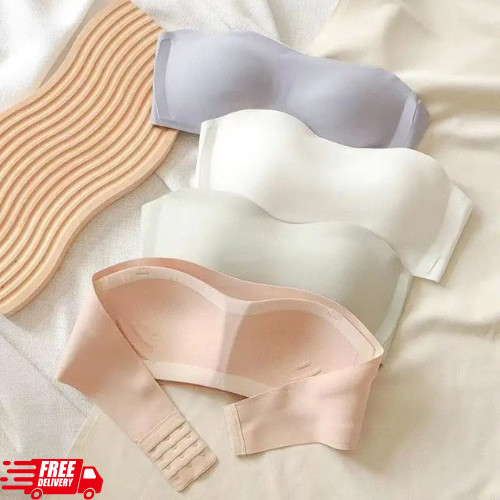 Sexy seamless strapless bra - seamless,