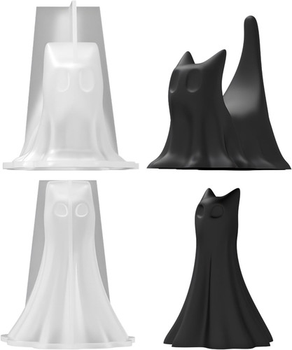 2pcs halloween silicone moulds - 2pcs,