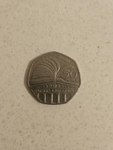 Rare 50p coin - 50p,