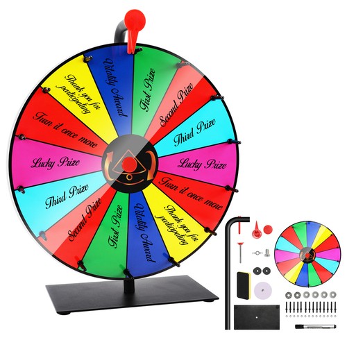 Color prize wheel fortune - 16"color,