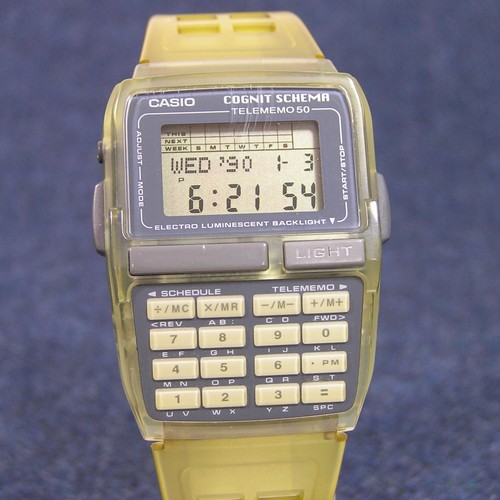 Retro casio calculator watch - casio,