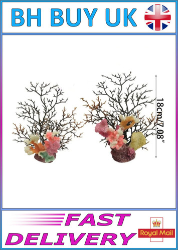 18cm artificial aquarium - artificial, coral