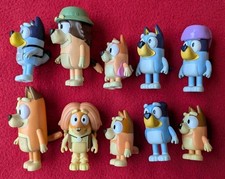 Bluey Toy Figure Bundle X 10