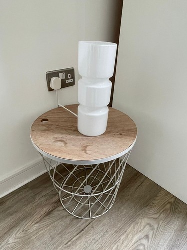 Round wire basket side - round,