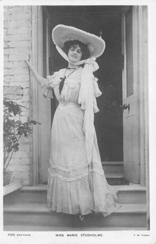 Postcard edwardian actress - edwardian,
