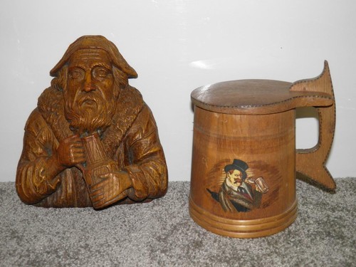 Vintage wooden sailor wall - wooden,