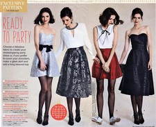 Strapless MINI DRESS Boned