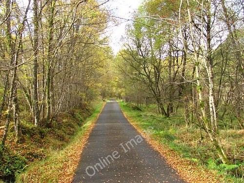 Photo 6x4 minor road - minor,