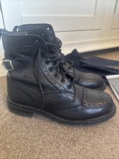 Trickers Ladies Maria Black Leather Boots