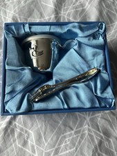 H. Samuel childhood memories collection fork, spoon and cup