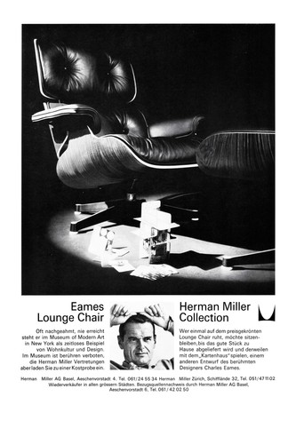 Eames lounge chair - chair, poster