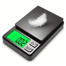 Digital Pocket Scale 1000g/0.1g & 500g/0.01g Precision Jewellery Kitchen Herb