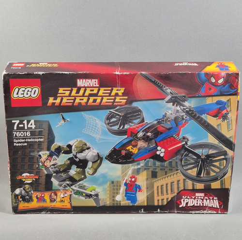 Lego 76016 spider helicopter - 76016, spider-helicopter