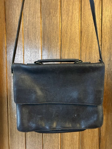Vintage leather crossbody - vintage,