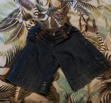 Girls Demin 3/4 Cullotes