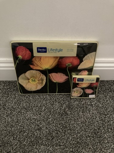 Denby lifestyle black poppies - denby,