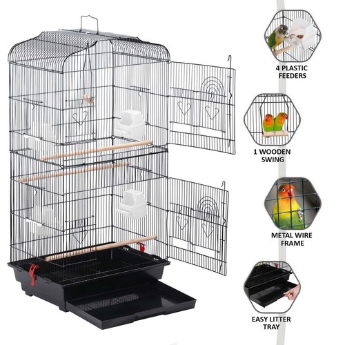 Large metal bird cage for - large,