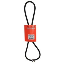 PEARL CONSUMABLES Rubber Fuel Hose & Clips Overbraided 3.2mm x 1m