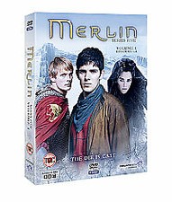 Merlin: Series 5 - Volume 1 DVD (2012) Colin Morgan cert 12 3 discs Great Value
