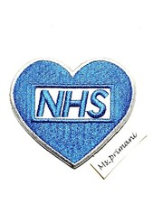 NHS HEART THANK YOU NHS PATCH