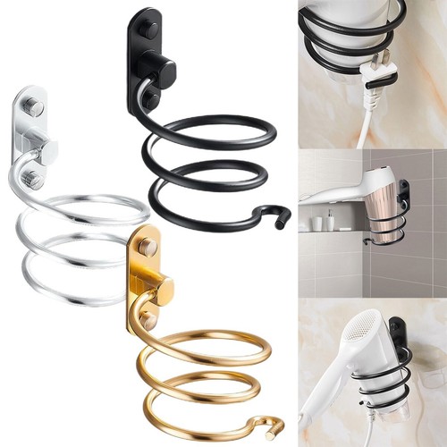 Wall mounted hair dryer holder - hair,