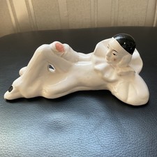 VINTAGE CERAMIC RECLINING