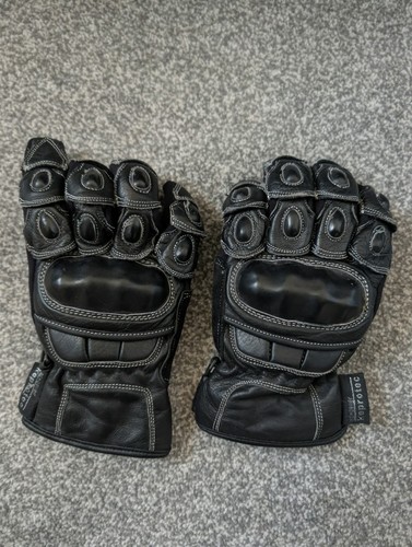 Leather motorcycle gloves size - motorcycle,
