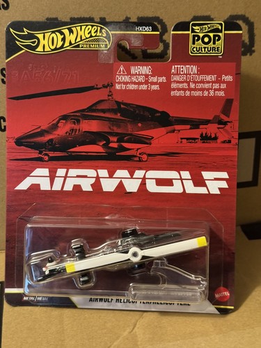 Hot wheels airwolf helicopter - hot,