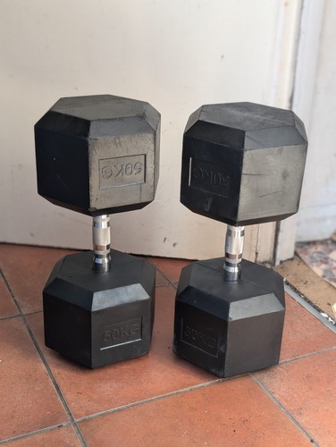 Dumbbells 50kg pack used - pack,