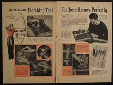 Arrow Fletching Tool Jig 1939