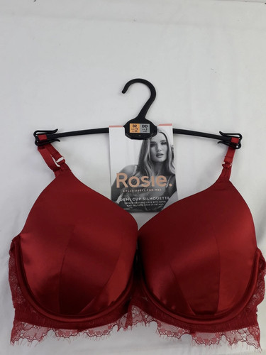 Rosie bra redcurrant satin - m&s,