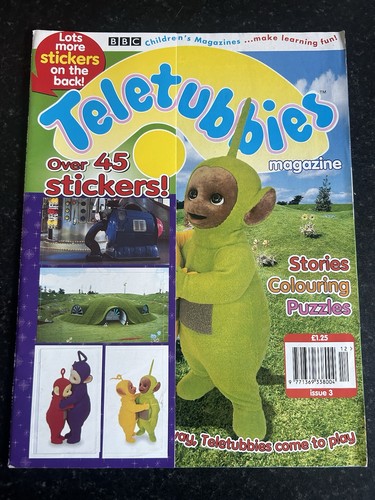 Vintage teletubbies magazine - vintage,