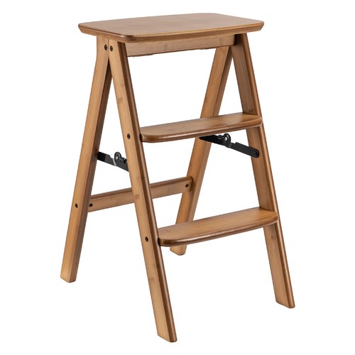 Tier natural bamboo folding - natural,