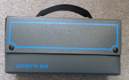 Vintage cassette tape storage - cassette,