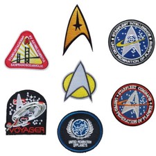 Star Trek Iron On Patches