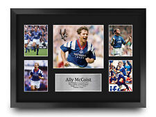 Ally McCoist Great Gift Idea Printed Autograph A3 Framed Pic for Football Fans