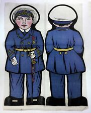 Scarce Old Vintage large Unused Naval Officer Rag Doll SS & Co Navy cWWI?