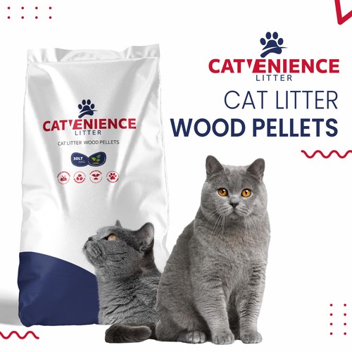 30l catvenience wood - 30l, pellets