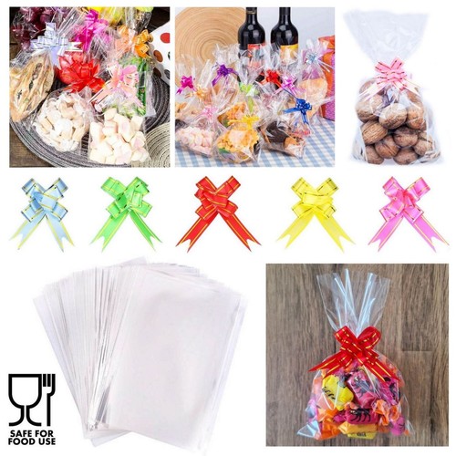 Cellophane sweet bags clear - cellophane,
