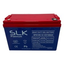 PAIR 12v 100AH DRIVE KING COBRA GEL HEAVY DUTY MOBILITY SCOOTER BATTERIES