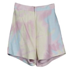 RALPH AND RUSSO TIE DYED CREPE SHORTS FR 36 UK 8