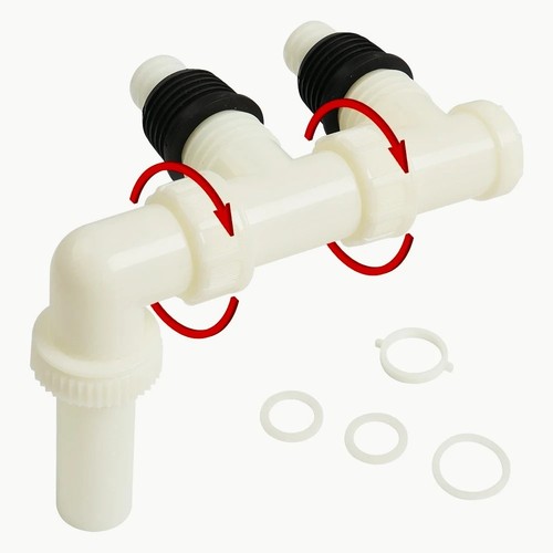 Double caravan waste water - caravan,