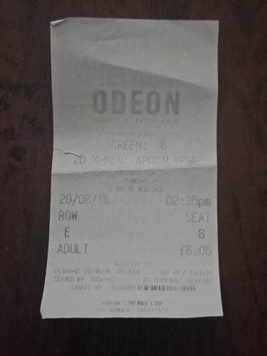 Vintage odeon cinema - odeon, paper